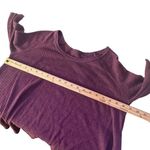 We The Free Waffle Knit Tunic Top Size S Thermal Long Sleeve BOHO Flowy Photo 11