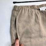 J.Jill Pure‎ Jill Tan Linen Slim Crop Pants Size XS Photo 4