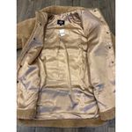 UGG  Teddy Bear Coat Sherpa Fleece Lined Jacket Tan Size Large New With Tags Photo 4