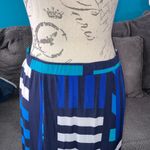 Susan Graver NWT  Geometric Maxi Skirt, Large Petite Photo 1