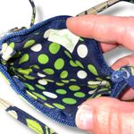 Vera Bradley  Lanyard ID Badge Holder Lucky You Card Case Floral Travel Wallet Photo 1