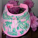 Lilly Pulitzer Lily Pulitzer pink tropical sun visor hat Photo 3
