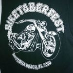 Next Level Apparel Wild Turkey L Biketoberfest 2010 Daytona Beach Motorcycle Tank Top Photo 0