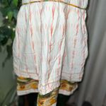 Free People New Romantic Beige Boho Sleeveless Dress Size 12 Photo 5