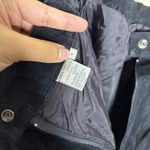 August Max Woman Black Leather Vintage Mini Skirt Sz 16 Photo 4