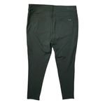 Seven7  Skinny Pants Stretch Dark Green Size 14 High Rise Photo 1