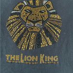 Disney Lion King T-shirt Broadway Musical Black beaded Rhinestone Women's Size Small A2 Photo 7