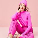 J.Crew  Women’s Pink Cashmere Mockneck Sweater XXS Photo 1