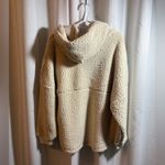 PINK - Victoria's Secret Pink (Victoria’s secret) Sherpa Pullover Super Soft NWT Oversized XL 🐑🤍‎ 0327 Photo 4