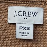 J.Crew  Cotton Neutral Minimalist Knit Jacket Blazer Size PXS Photo 2