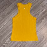 Free People Movement  Yellow Ribbed Tank Top Photo 3