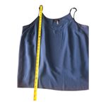 1. State  sheer insert camisole tidal navy Size 1X Photo 5
