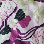 American Vintage Vintage Y2K Byerwear Pink Purple Butterfly Floral Cotton A Line Skirt S Photo 7
