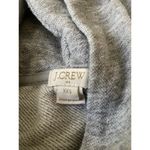 J. CREW Tie Waist Hooded Sweatshirt Gray Size XXS Photo 2