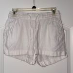 Old Navy White Linen Shorts Photo 0