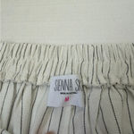 Sienna Sky White pinstriped wide leg pull on pants Photo 2