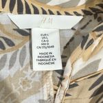 H&M  boho tunic mini dress with macrame shell belt sz large Photo 5