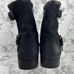 Vintage Foundry Co. Womens Miriam Biker Buckle Ankle Boots Size 9 Black Leather Photo 5