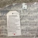 Boho Taupe & White Stripes Smocked Tiered Maxi Dress Photo 4