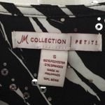 JM Collection FINAL MARKDOWN Ladies’  Petite Sequined Draped Front Top (S) Photo 3