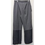 ZARA  Women's Tuxedo Pants W/Ext Pockets Satin Waist & Lower Leg Black Size M EUC Photo 7