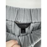 J.‎ Crew Linen Lyocell Tapered Pant Women 6 Silver Casual Beach Summer Lounge Photo 2
