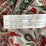 ZARA Ruffle Frills Floral Print Dress V-neck Midi Size S Green Blogger Favorite Photo 15