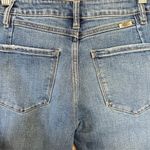 Kancan Beachcombing High Rise Cross Over Straight Jeans, size 1/24 Blue Photo 4