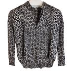 Amuse Society Women’s ‎ Vneck Patterned Blouse 100% Viscose Size XS Photo 0