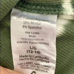 🆕Green Amber Tie Dye Ribbed Tank🆕 Green Size L Photo 6