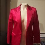 ALC Frank A.L.C DAVIN II TAILORED SATIN DISCO PINK JACKET SIZE 2 Photo 3