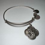 ALEX AND ANI Breath of Life Charm Bangle - Rafaelian Silver Finish Photo 6
