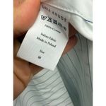Lara Krude White Blue Striped Top Women's Sz. M Size M Photo 5