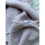 ZARA  Dusky Purple Knit Eyelet Trim Dress Size Small Photo 9