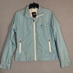 The North Face  Blue and White Jacket Lightweight Design Ladies Medium Photo 0