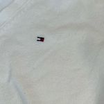 Tommy Hilfiger White V-Neck Sweatshirt Classic Style Size XXL 100% Cotton Photo 1