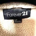 Forever 21  brown faux leather zip up vest Photo 6