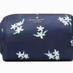 Kate Spade  NY Chelsea Orange Blossom Medium Cosmetic Bag Photo 8