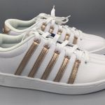 K-Swiss  leather court pro II cmf white sneakers Size 7 Photo 2