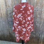 Maurice's  Rust Color Floral Print Duster Cardigan Size 3X Photo 5