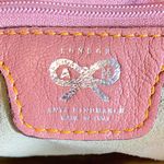 Anya Hindmarch Pink Leather Tassel Shoulder Bag Photo 4