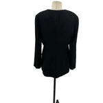 J.Crew J.‎ Crew French Girl Blazer Black Double Breasted Size 12 Photo 7