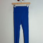 Carbon 38 Royal Blue Ribbed 7/8 Legging Photo 1