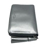 Jimmy Choo  Metallic Silver Wallet Photo 1