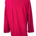 VTG Oscar de La Renta Women’s Red Long Sleeve Pullover Sleepwear XL Classic 90s Photo 3