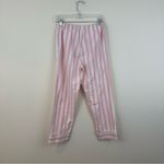 Serena & Lily  Pink and White Striped Lounge Pants Size Small Photo 2