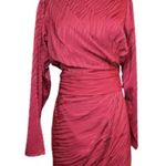 Ronny Kobo Shanaya Drape Cocktail Dress Photo 4