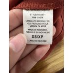 Pleione  Blouse Women Size‎ XS Orange Office Work Career Academia Anthropologie Photo 7