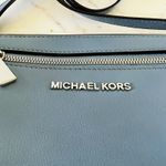 Michael Kors Sophie Surf Blue Soft Leather Small Messenger Crossbody Bag Photo 2