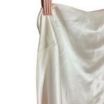Petal and Pup  NWOT‎ Luella Satin Pearl White One Shoulder Dress 10 M Photo 3
